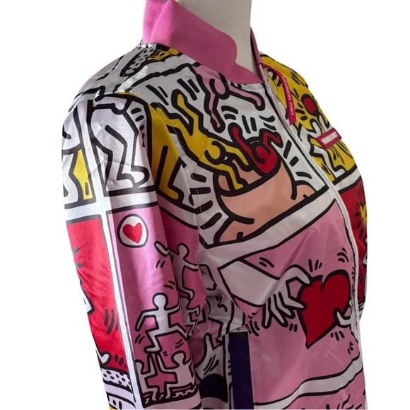 Members Only Vibrant Graphic Bomber Jacket - Picture 8 of 8